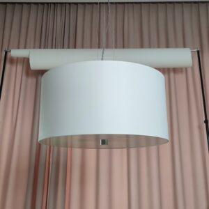 Lampa wisząca VEGA śnieżno biała