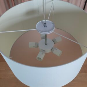 Lampa wisząca VEGA śnieżno biała