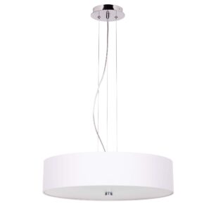 Lampa wisząca RING śnieżno biała 5xE27