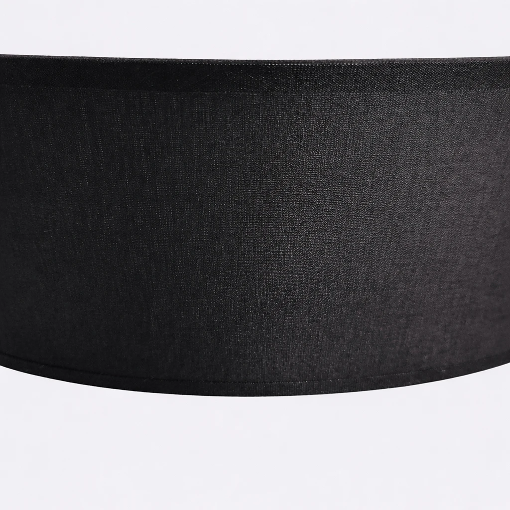 Lampa SOHO wisząca czarna z abażurem elegancka