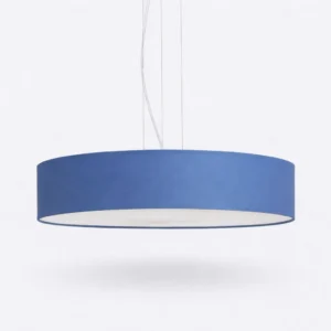 Sufitowa wisząca lampa SOHO niebieska salon jadania