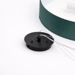 Sufitowa wisząca lampa SOHO zielona do sypialni