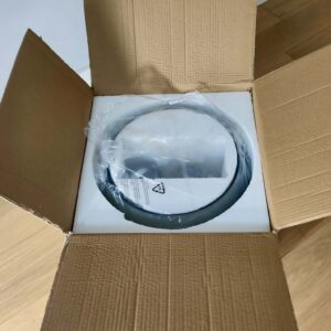 Lampa wisząca przezroczysta szklana kula 3xE27 ufo ANDROMEDA
