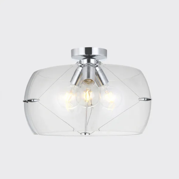Lampa sufitowa Andromeda przezroczysta kula