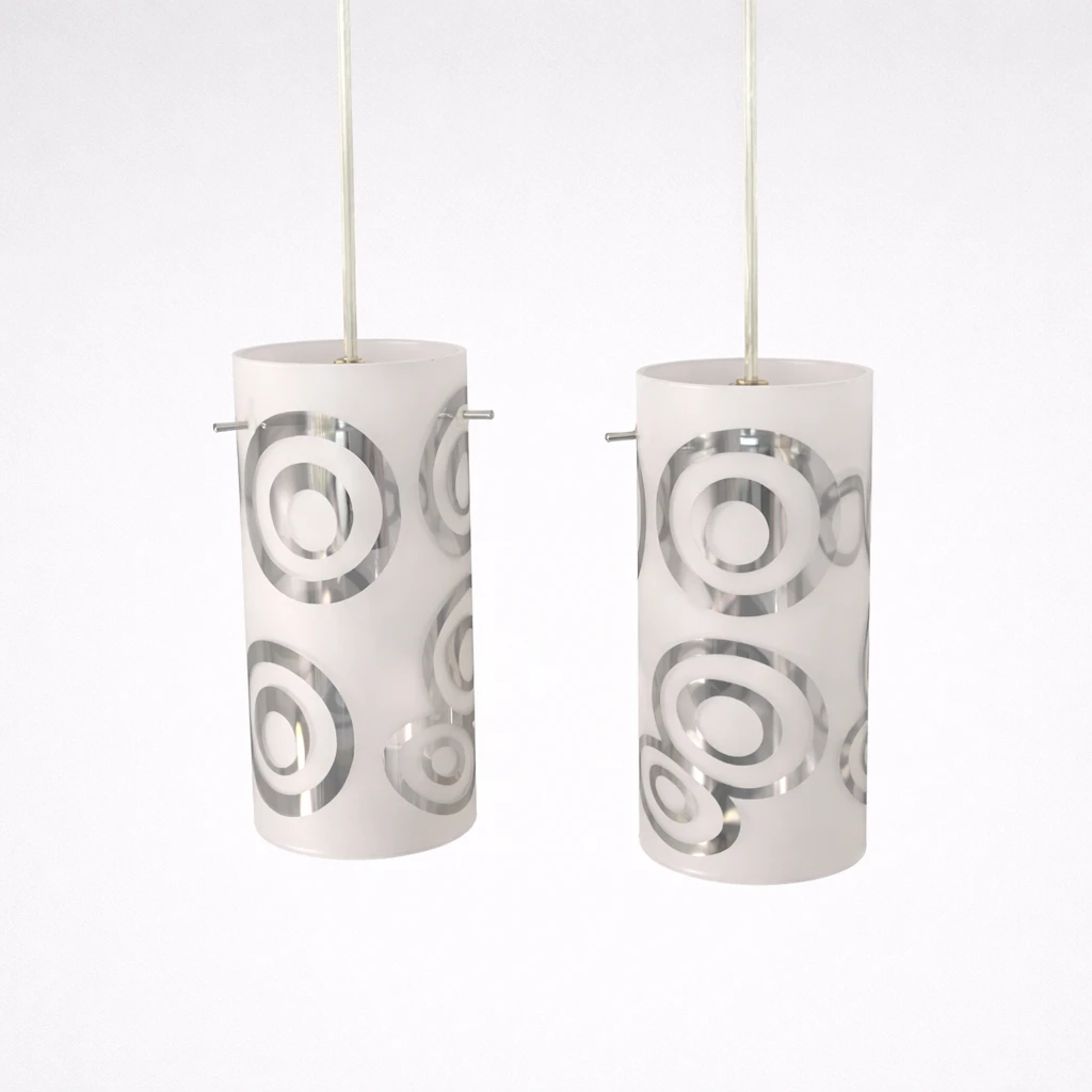 Lampa wisząca na linkach podwójna Fancy