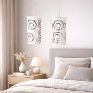 Lampa wisząca na linkach podwójna Fancy