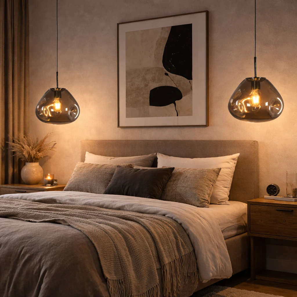 Wisząca lampa z efektowna Olivia