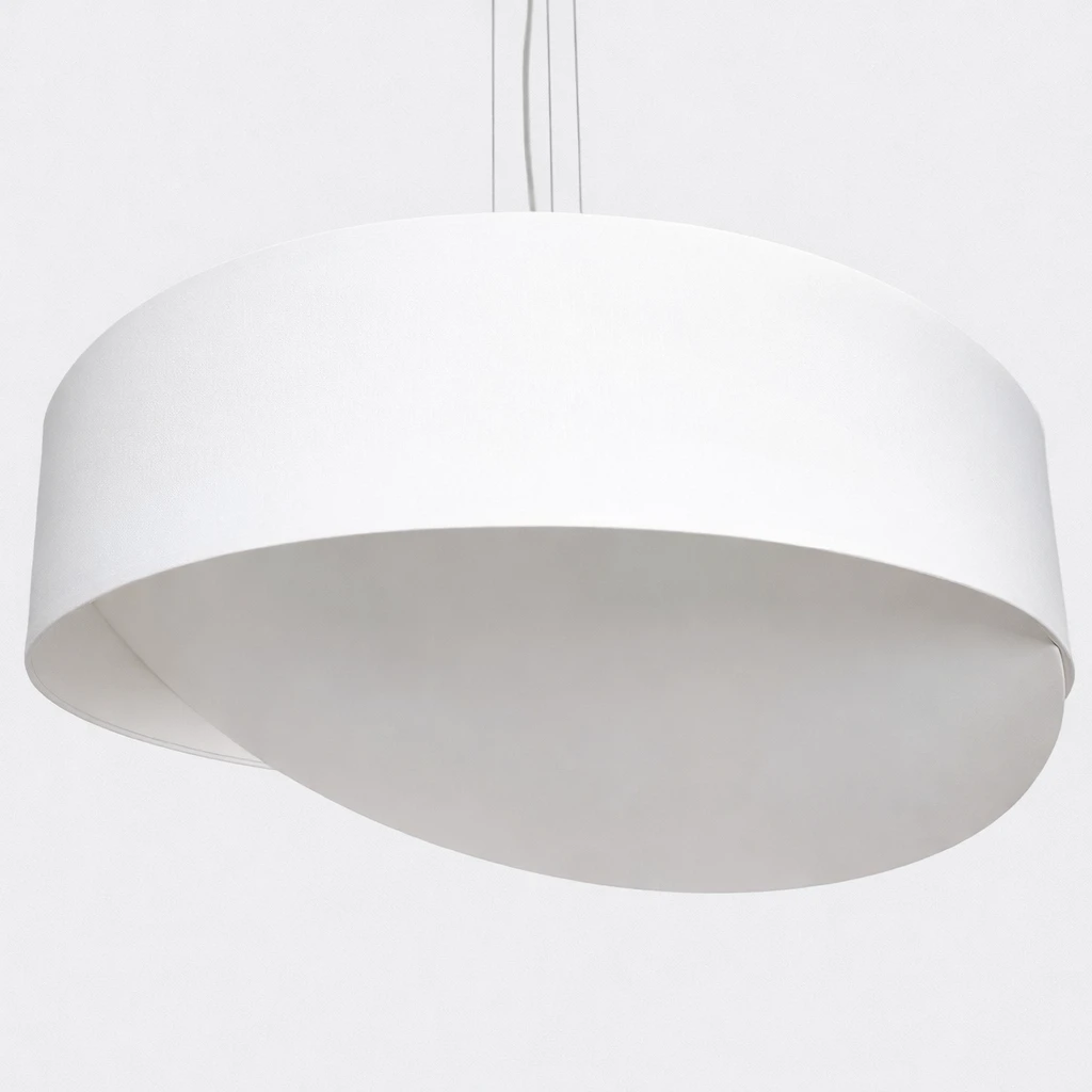 Lampa wisząca sufitowa Soho biała do jadalni