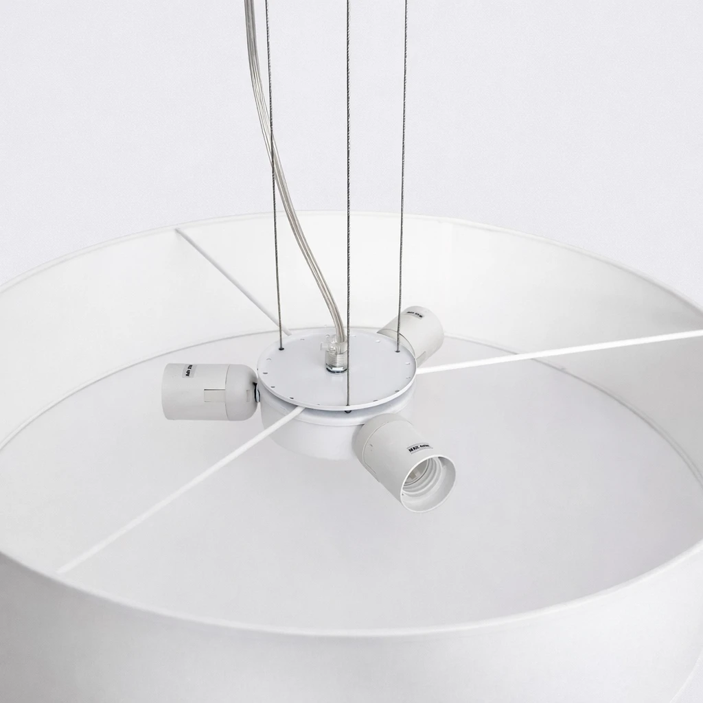 Lampa wisząca sufitowa Soho biała do jadalni