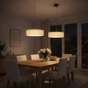 Lampa wisząca sufitowa Soho biała do jadalni