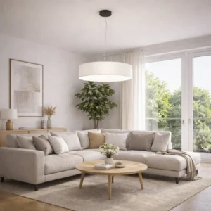 Lampa wisząca sufitowa Soho biała do jadalni