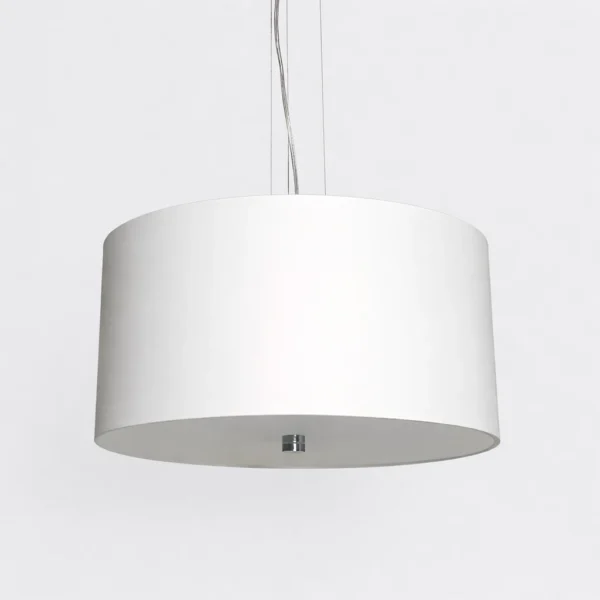 Lampa wisząca VEGA śnieżno biała elegancka led