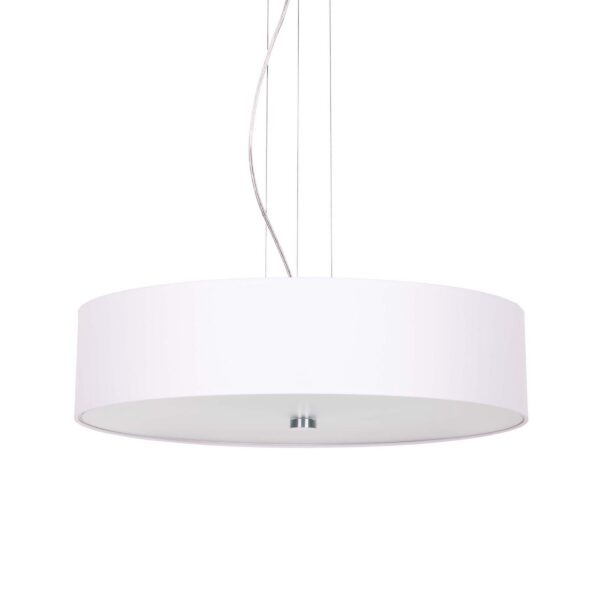 Lampa wisząca RING śnieżno biała 5xE27